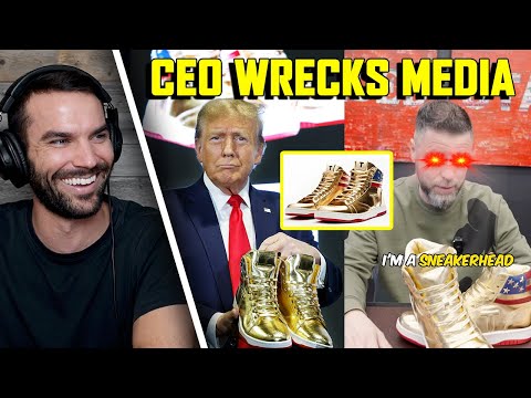 Patriotic CEO WRECKS Media After Smears For Purchasing Trump Sneakers