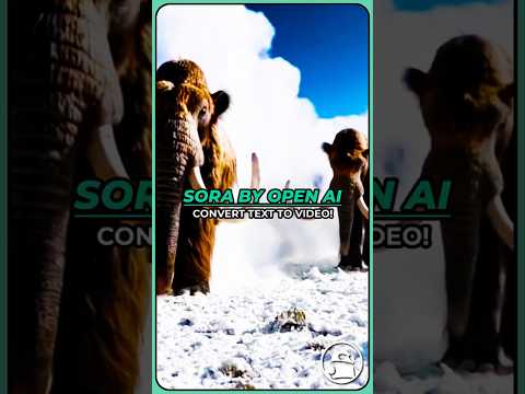 Generate realistic looking videos with text using Sora! #OpenAI #Sora #generativeai