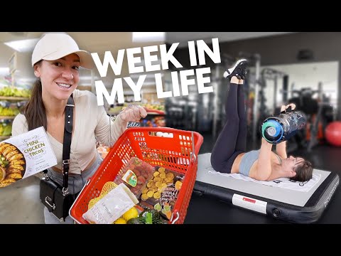 Week In My Life: Workouts, Trader Joes Groceries, + PR Photoshoots!!