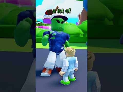 Toddler Alan finds an alien .. #roblox #ropets