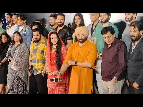 Gadar 2 Official Trailer Launch LIVE | Sunny Deol Ameesha Patel,Anil Sharma