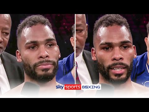 De Los Santos&#039; FURIOUS reaction after Shakur Stevenson defeat