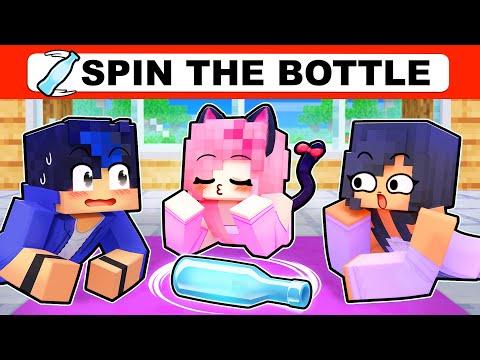 Minecraft but it&#039;s DRAMA SPIN THE BOTTLE!
