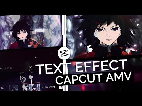 Text Effects Like 6ft3 / After Effects || CapCut AMV Tutorial