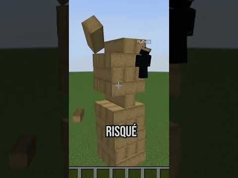 Jouer au Jenga dans Minecraft ?!