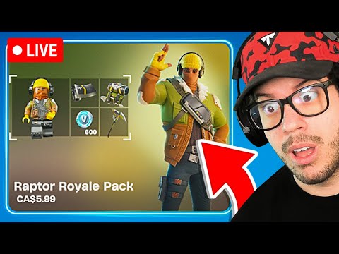 New RENEGADE RAPTOR PACK in FORTNITE!