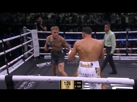 JAKE PAUL vs TOMMY FURY! LIVE FIGHT!