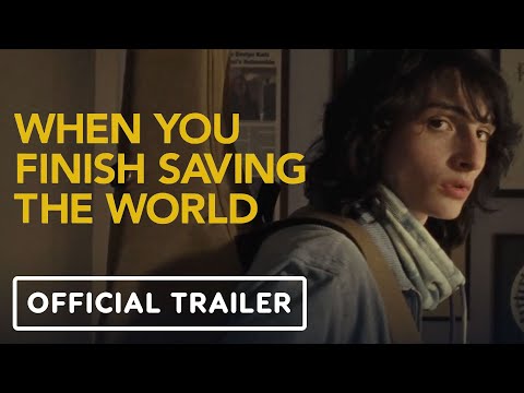 When You Finish Saving The World - Official Trailer (2023) Finn Wolfhard, Julianne Moore