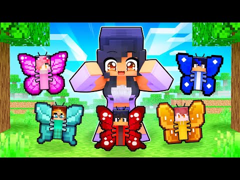 Turning FRIENDS into BUTTERFLIES in Minecraft!