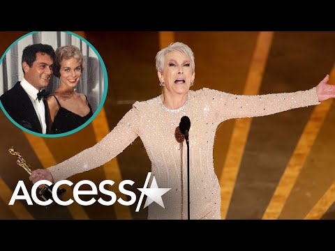Jamie Lee Curtis In Tears Thanking Late Parents After Winning 1st Oscar