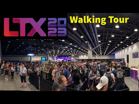 LTX 2023 Show floor walk through - Linus Tech Tips Expo 2023 - Ltt Expo - walking tour