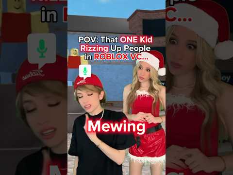 POV: That “ONE KID” RIZZING Up People In ROBLOX VOICE CHAT… #roblox #robloxgamer