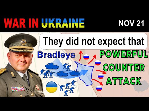 21 Nov: PERFECT TIMING. Ukrainians COUNTERATTACK WHILE RUSSIANS ARE REGROUPING | War in Ukraine