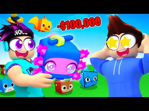 Giving Away $100,000 in Pet Simulator X!