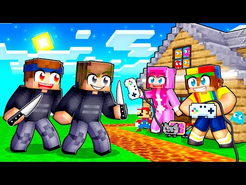 Building The Most SECURE GAMING ROOM In Minecraft!