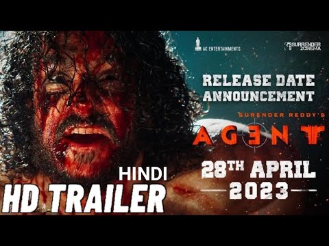 Agent Trailer Akhil Akkineni | Agent Movie Trailer in Hindi |Agent movie release date |Agent trailer