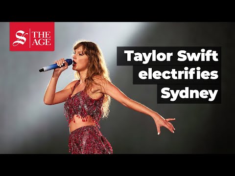 Taylor Swift electrifies Sydney
