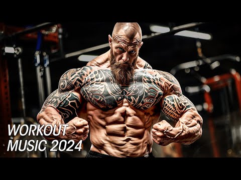 WORKOUT MOTIVATION MUSIC MIX 2024 🔥 POWERFUL HIPHOP TRAP &amp; BASS 🔥 GYM WORKOUT MUSIC