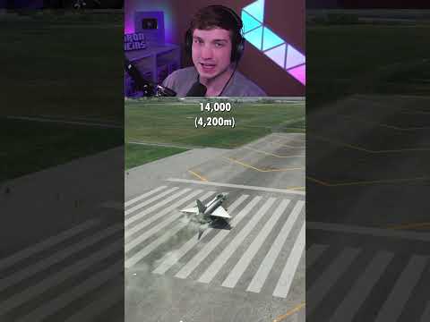 Eurofighter Typhoon Landing WITHOUT Brakes