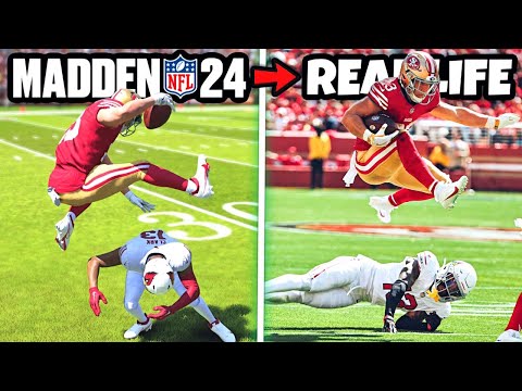 I Recreated the TOP PLAYS From NFL Week 4 in Madden 24!