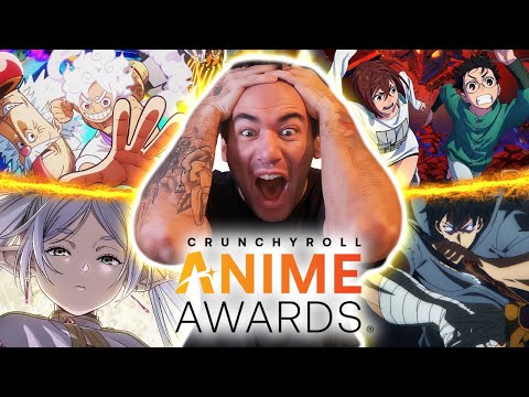 Reacting to the 2025 Crunchyroll ANIME AWARDS