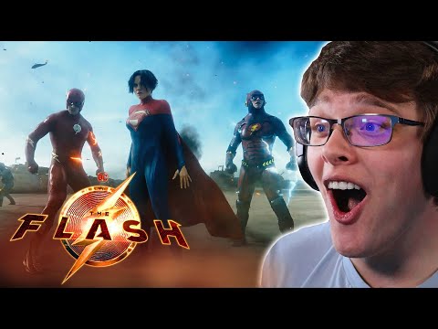 THE FLASH OFFICIAL TRAILER 2 REACTION! (LETS GO!)