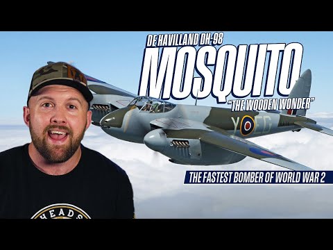 Wrecking &amp; Trolling The Germans With A Wooden Plane - DH-98 Mosquito