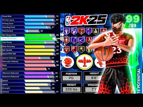 NBA 2K25 MYPLAYER BUILDER COMPLETE BREAKDOWN (MUST WATCH)