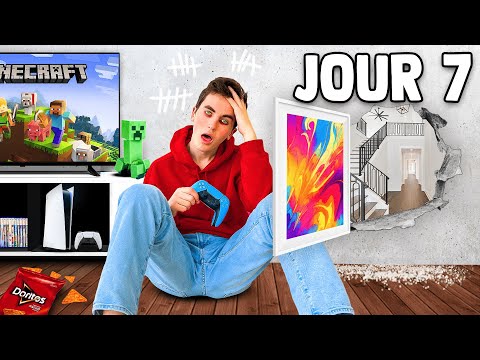 J&#039;ai Vécu Dans Une PIÈCE SECRÈTE Pendant 7 JOURS