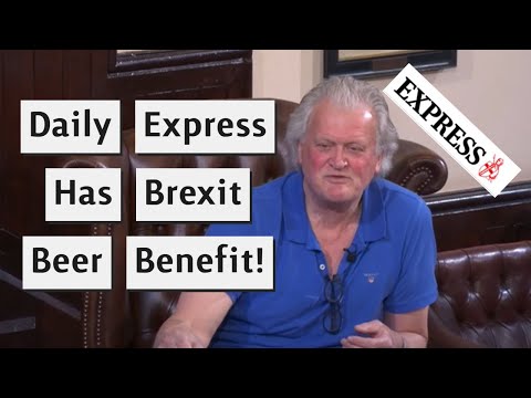 Daily Express Has Finally Found A Brexit Beer Benefit?