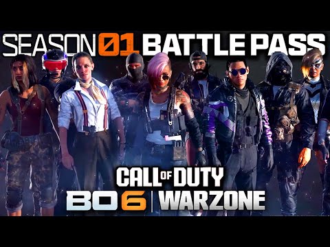 Black Ops 6: Everything In The Season 1 Battle Pass!