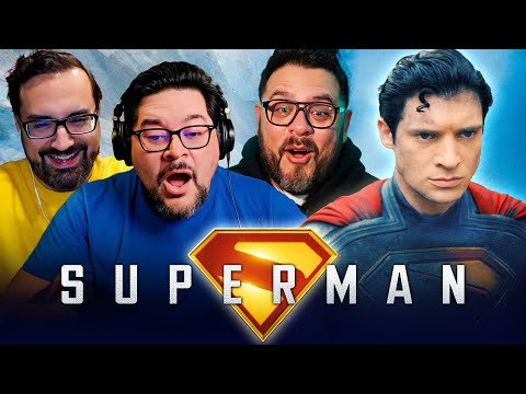 SUPERMAN (2025) TEASER TRAILER REACTION | James Gunn • David Corenswet • DC Universe