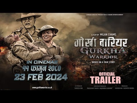 GURKHA WARRIOR - NEPALI MOVIE OFFICIAL TRAILER 2024 || RITESH CHAMS, VIJAY LAMA, REBIKA GURUNG