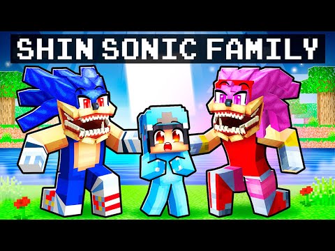 Having a SHIN SONIC FAMILY in Minecraft!