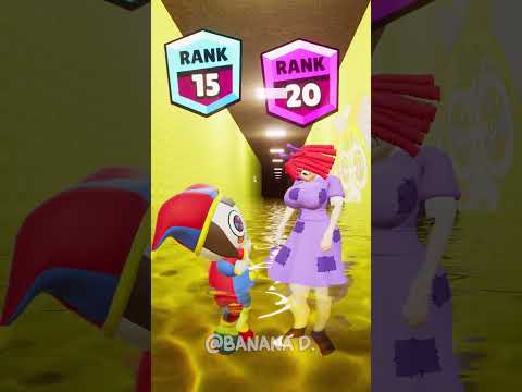 OHIO Little Pomni VS Ragatha 6974 Rank Battle in BACKROOM