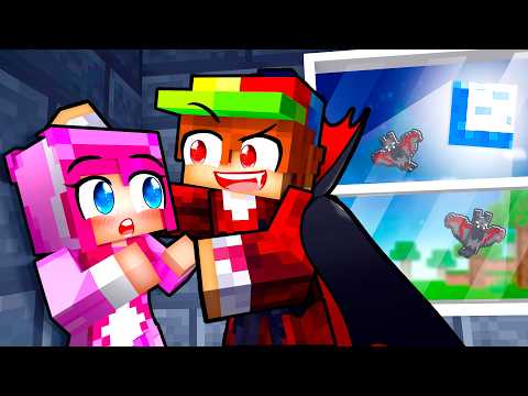 Playing as a PROTECTIVE VAMPIRE in Minecraft!