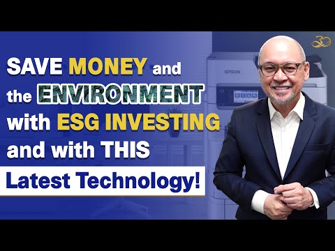 Save Money and the Environment with ESG INVESTING and with THIS Latest Technology!