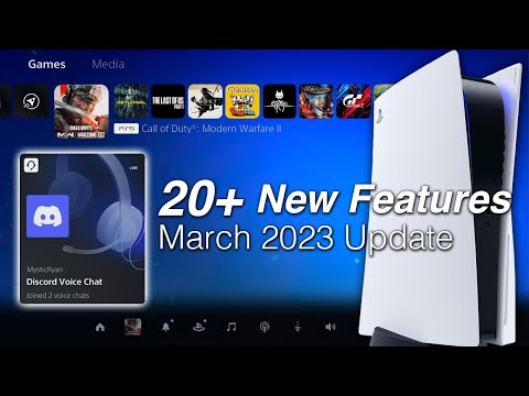 NEW PS5 System Update: Discord Voice Chat, VRR 1440p, Redesigned Game Hubs, &amp; More.