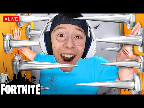 LIVE! - Can I Survive HORROR DEATHRUN! (Fortnite)