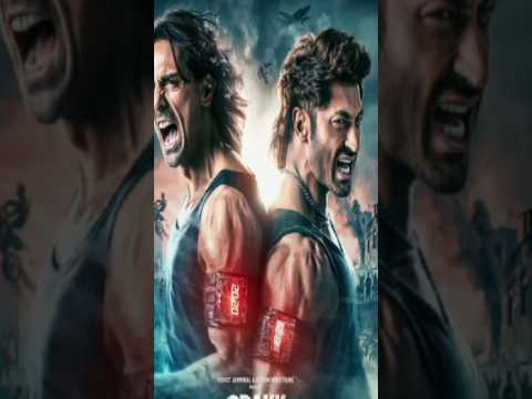 crakk movie poster 🔥| crakk movie song rom rom #viral #trending #shorts