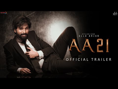 #AA21 | Allu Arjun New Movie 2023 | AA21 Official Trailer | Pooja Hegde | Allu Arjun Movie Trailer