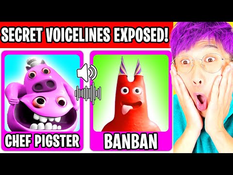 All SECRET Voice Lines In GARTEN OF BANBAN 2!? (ALL CHARACTERS SECRET VOICE LINES UNLOCKED!)