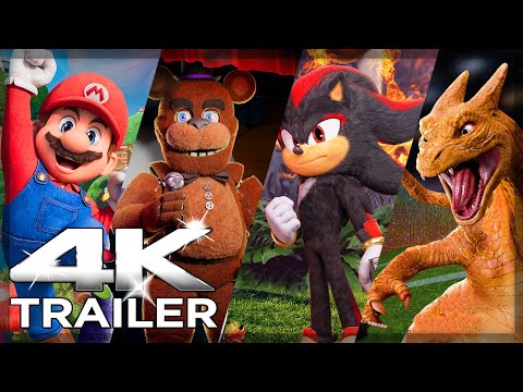 TOP BEST UPCOMING MOVIES BASED ON GAMES (2023-2026) - NEW TRAILERS
