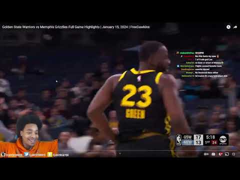 FlightReacts To WARRIORS at GRIZZLIES | FULL GAME HIGHLIGHTS | January 15, 2024!