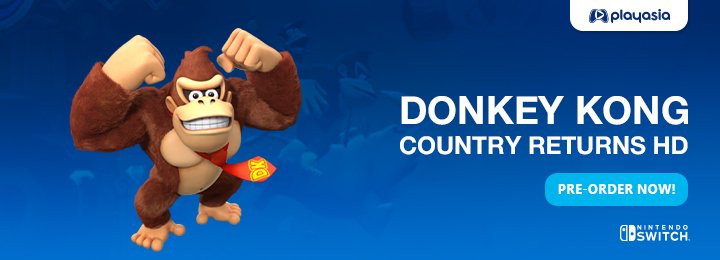 
Donkey Kong Country Returns HD, Switch, Nintendo, Nintendo Switch, US, Europe, Japan, Asia, gameplay, features, release date, price, trailer, screenshots